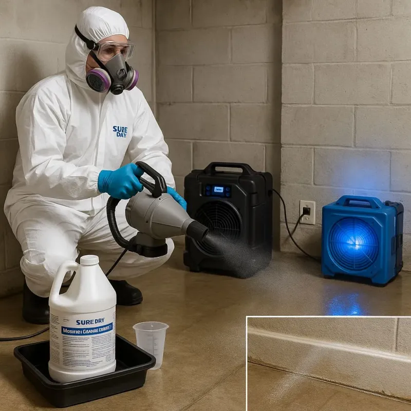 Sanitization and Odor Removal process in Rose Hill, KS
