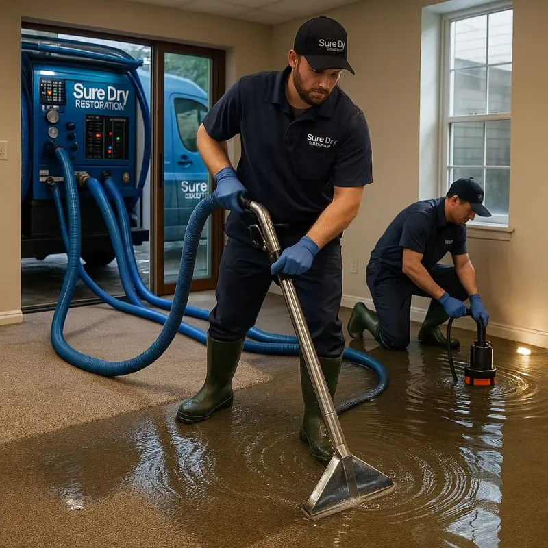 Water Extraction and Removal process in Rose Hill, KS